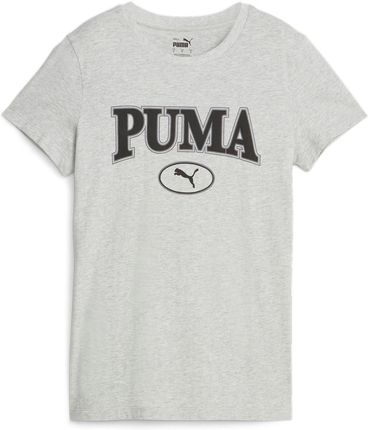 Koszulka damska Puma SQUAD GRAPHIC szara 67661104