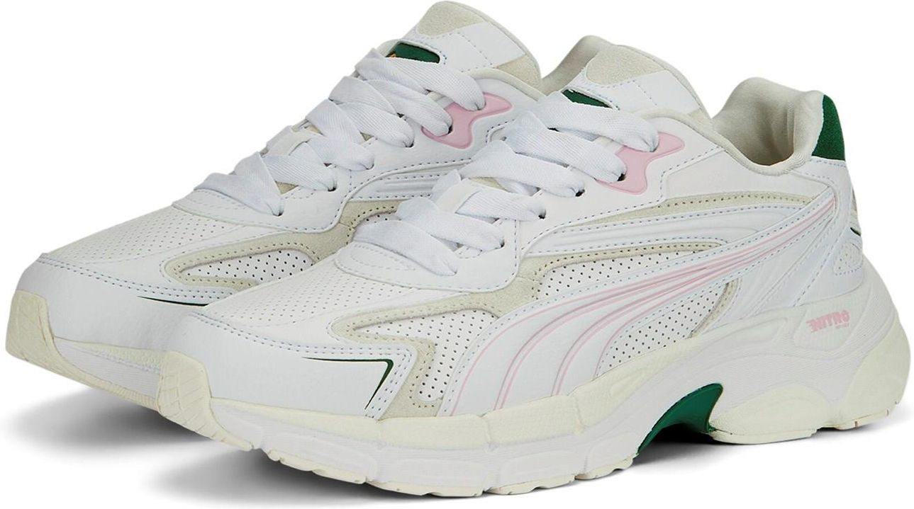 PUMA★TEVERIS NITRO★兼用★WHISPER WHITE-PRISTINE PUMA TEVERIS NITRO WHISPER WHITE 23SP-I（プーマ テバリス
