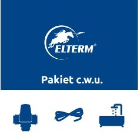 Pakiet c.w.u. do kotłów elektrycznych (elektrozawór, przewód, kod aktywacyjny) Elterm 100003