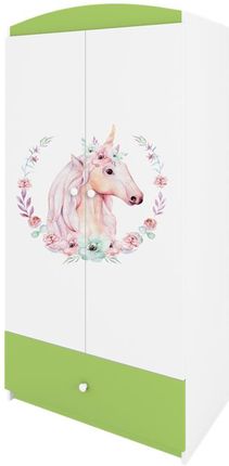 Babydreams Szafa Zielona Konik