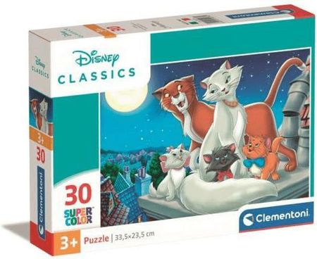Clementoni Puzzle 30El. Super Color Disney Classics Aryskotraci