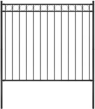 Zdjęcie Vidaxl Panel Ogrodzeniowy Stalowy 1,7x1,5m Czarny 146315 - Puck