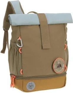 Lassig Mini Rolltop Backpack Nature Olive