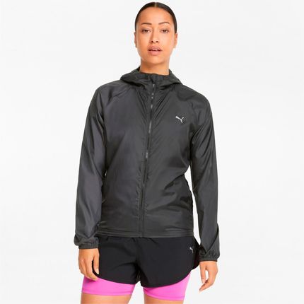 Kurtka z kapturem damska Puma FAVORITE WOVEN czarna 52168301 - zdjęcie 2