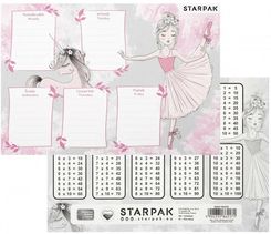 Zdjęcie Plan Lekcji Z Tabliczką Mnożenia Balerina 25Szt - Śrem