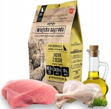 Wiejska Zagroda Karma Sucha Dla Dorosłych Psów Indyk z Gęsią Rozmiar L 2 kg