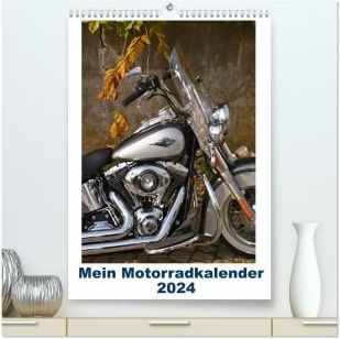 Mein Motorradkalender (hochwertiger Premium Wandkalender 2024 DIN A2 