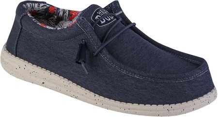 Hey Dude Wally Stretch Canvas 40022-425 : Kolor - Niebieskie, Rozmiar - 41