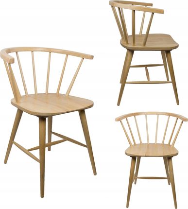 Domm Krzesło Drewniane Bukowe Fotel Do Jadalni  