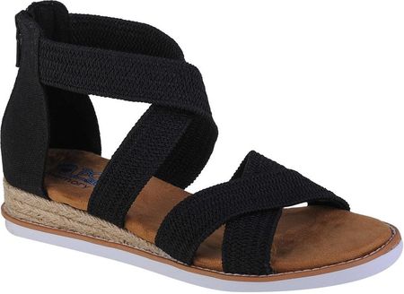 Skechers Desert Kiss - Desert Nights 113540-BLK, Damskie, sandały, Czarne