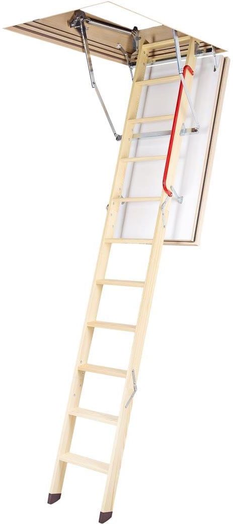 Schody Strychowe FAKRO LWF 60 60x100 280 Cm Z Drewnian Drabink I schody-strychowe-fakro-lwf-60-60x100-280-cm-z-drewnian-drabink-i