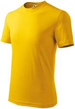 Zdjęcie Koszulka Malfini Basic Jr (kolor Żółty, rozmiar 134 cm/8 lat) - Słomniki