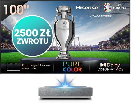 Telewizor Laser Hisense 100L5HD 100 cali 4K