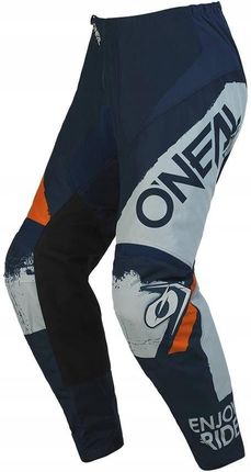 O'Neal Pomarańczowe Spodnie Na Enduro Teren Oneal Mx