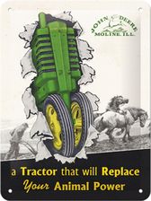 Zdjęcie Nostalgic Art Plakat 5X20 John Deere Tractor Metalowy Seria - Chocianów