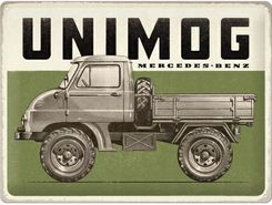Zdjęcie Nostalgic Art Plakat Mercedes Unimog Vinta Retro Obraz - Iłowa