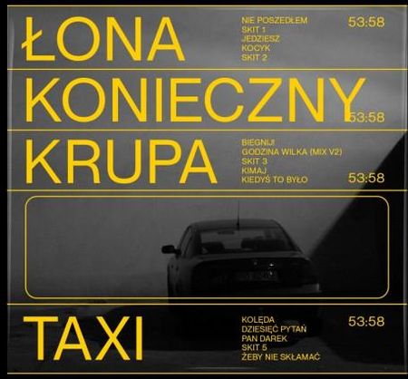 Łona, Konieczny, Krupa: Taxi (CD)