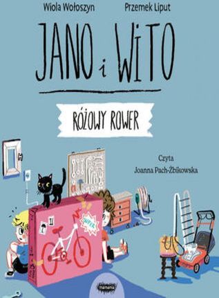 Jano i Wito uczą mówić R. Różowy rower (Audiobook)