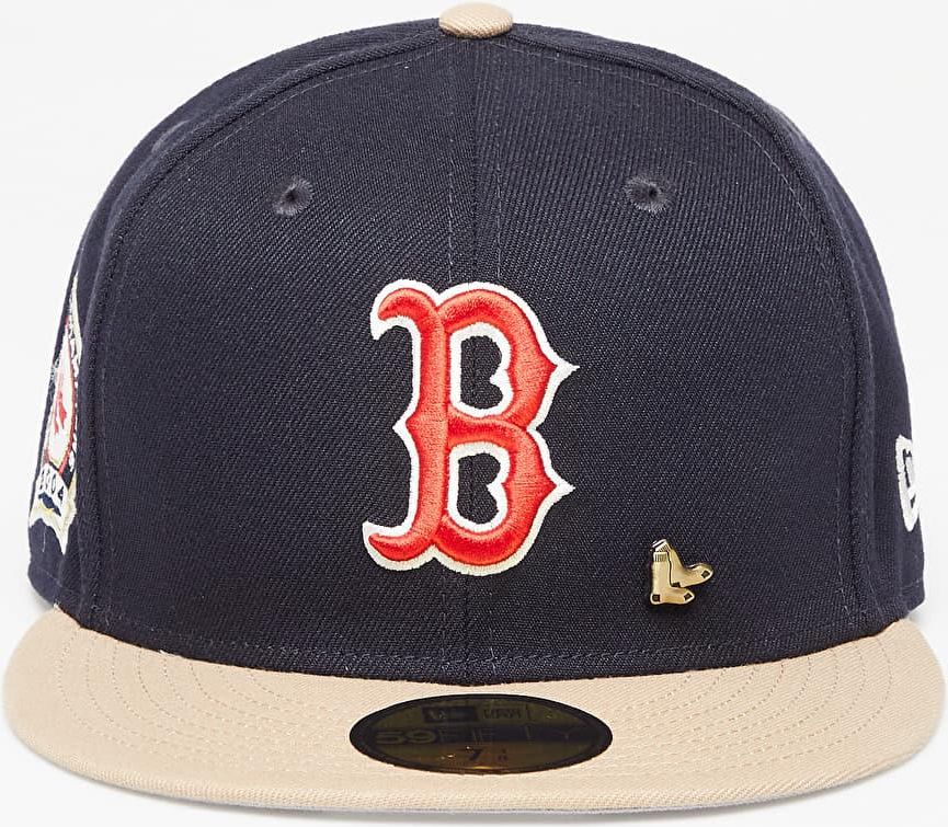 Cappellino New Era 59Fifty Boston Red Sox Navy - Berretto Baseball Ufficiale MLB - 12