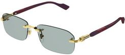 Zdjęcie Okulary przeciwsłoneczne Gucci GG1221S 003 - Pabianice