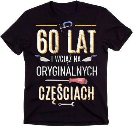 Męska koszulka na 60 urodziny - prezent z okazji 60 urodzin