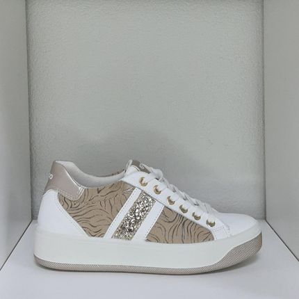 Sneakersy damskie IGI&CO 1659311 biały-beż (39, Biały)