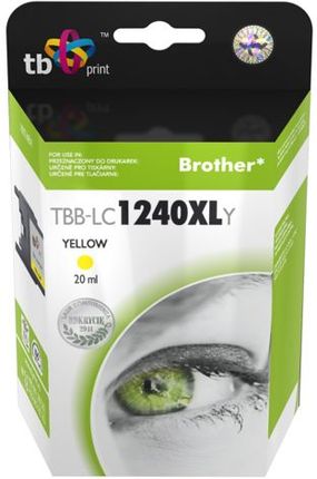 TP PrinT do Brother LC1240XL Żółty (TBBLC1240XLY)