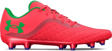 Damskie buty do piłki nożnej Under Armour UA W Clone Mag Pro 3.0 FG - łososiowe