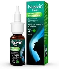 Nasivin Sinex Aloes I Eukaliptus Aerozol Do Nosa 15 Ml