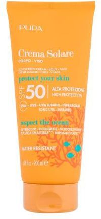 Pupa Sunscreen Cream Spf50 Preparat Do Opalania Ciała 200 ml