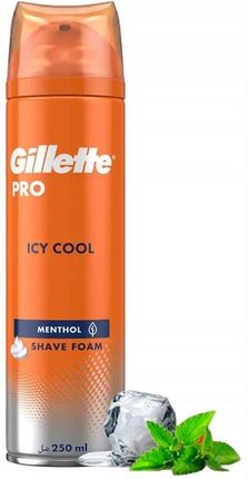 Gillette Icy Cool Menthol Pianka Do Golenia 250 ml