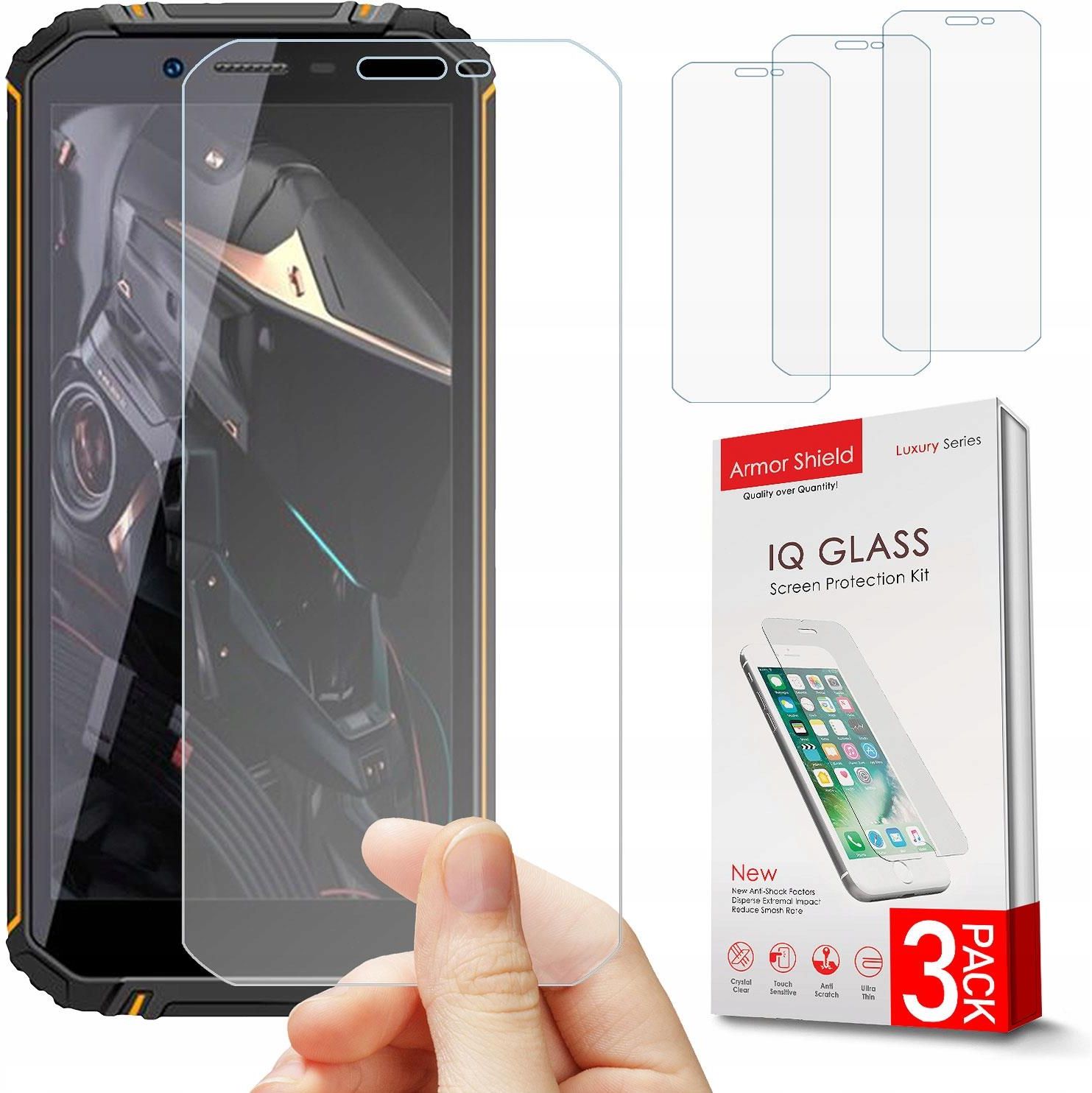 Mr.Shield Displayschutzfolie Für Oukitel WP18 Pro – 3 Stück, 9H Härte, Kratzfest & Oleophob