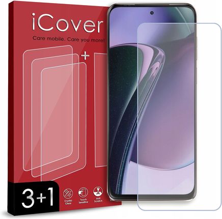 Icover 3 1 Niepękające Szkło Do Motorola Moto G 5G 2023
