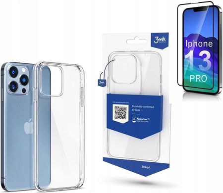 3Mk Etui Clear Case Do Iphone 13 Pro Szkło 9D