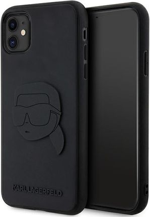 Karl Lagerfeld Klhcn613Drknk Iphone 11 Xr 6 1 Czarny Black Hardcase Rubber Head 3D