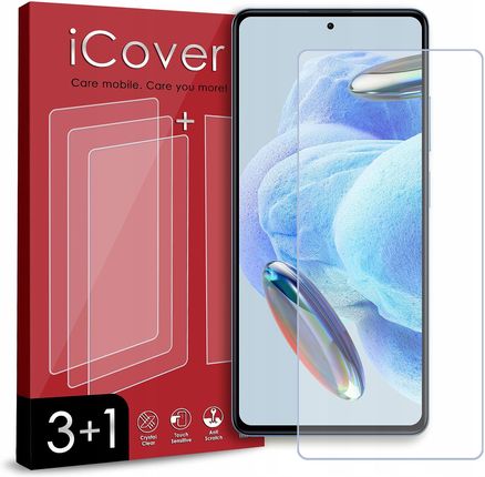 Icover 3 1 Niepękające Szkło Do Redmi Note 12 Pro 5G