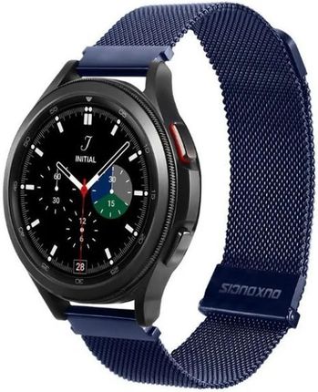 Dux Ducis Milanese Pasek Magnetyczny Ze Stali Nierdzewnej Do Samsung Galaxy Watch Huawei Honor Niebieski
