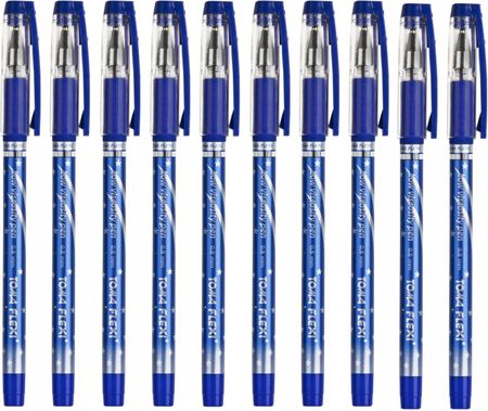 Długopis Toma Flexi TO-076 0,5mm niebieski 10 szt.