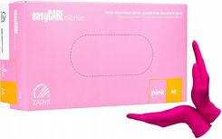 Zdjęcie Rękawiczki Nitrylowe Różowe Rękawice 100SZT M - Łask