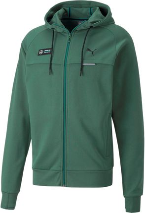 Bluza z kapturem męska Puma MAPF1 zielona 53490604