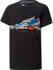 Koszulka chłopięca Puma BMW MMS CAR GRAPHIC czarna 53591701 - zdjęcie 1