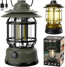 Lampa Kempingowa Led Cob Usb Latarnia Turystyczna