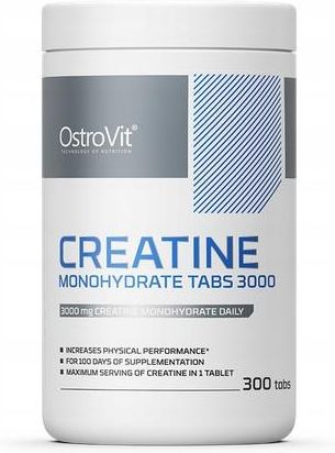 OstroVit Kreatyna Monohydrat 3000Mg 300 Tabs