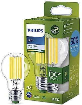 Philips LED Żarówka Ultra energooszczędna 7,3W (100W) A60 E27 chłodna biel (929003625501)