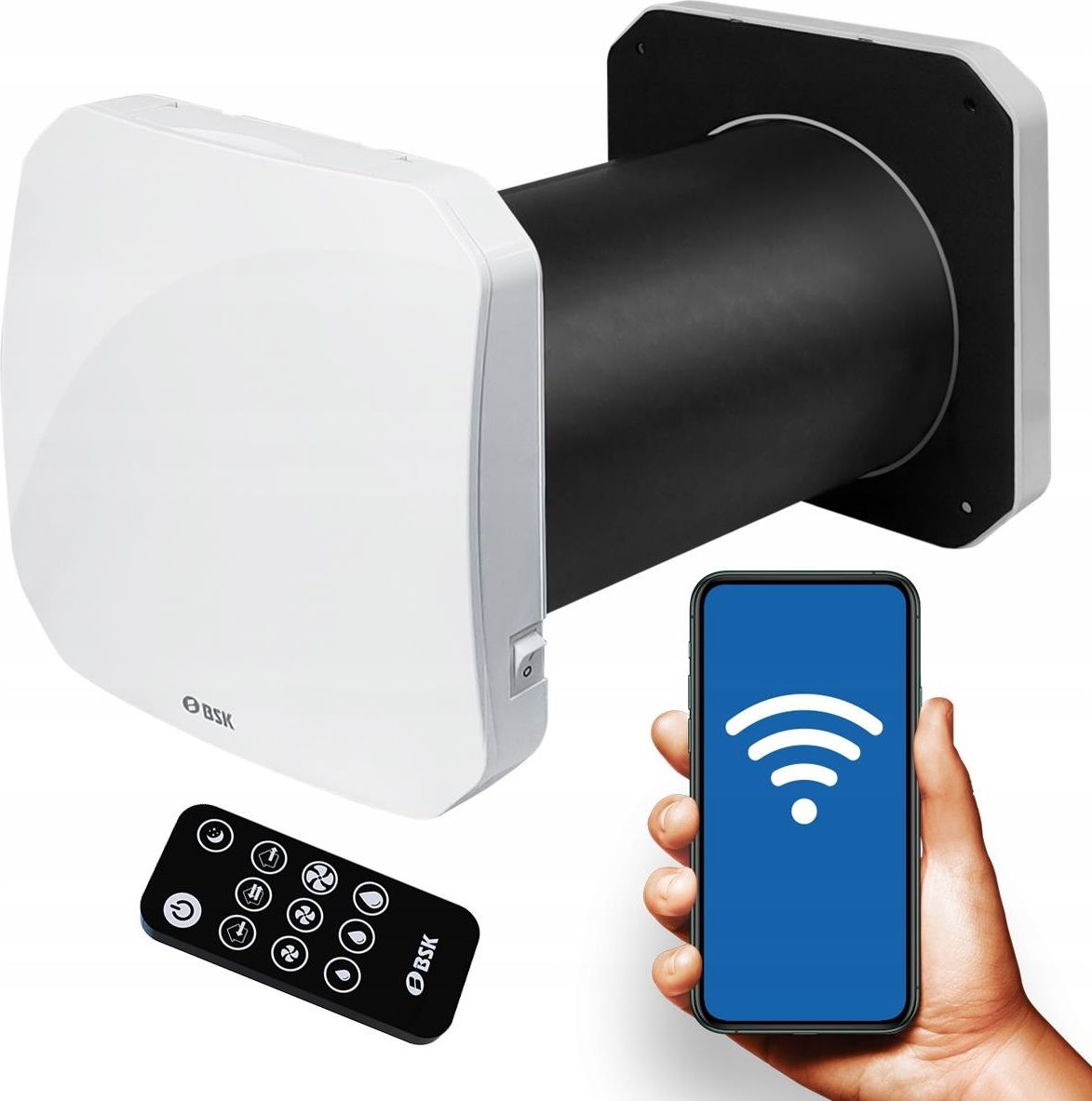 Zephyr Rekuperator Ścienny 160 Pilot 60M3/H Wifi