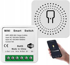 Tuya Dopuszkowy Włącznik Przekaźnik Wifi Smart 16A