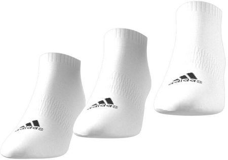 Skarpety unisex adidas CUSHIONED LOW-CUT 3-PACK białe HT3434