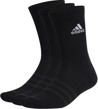 Zdjęcie Skarpety unisex adidas CUSHIONED CREW 3-PACK czarne IC1310 - Brzozów