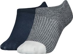 WOMEN FOOTIE 2P RIB MOUL : Kolor - Ciemnoniebieski, Rozmiar - 35-38
