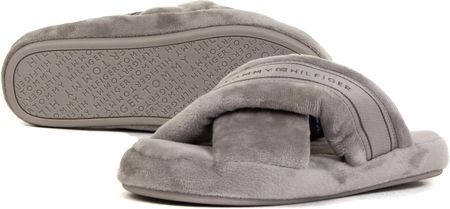COMFY HOME SLIPPERS WITH STRAPS : Kolor - Szary, Rozmiar - 35-36